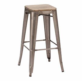 Pauchard Style Marais Matte Backless Stool